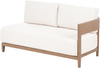 Gartensofa mit Tisch 2-Sitzer SAMPIERI Metall Braun Bild 5