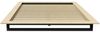 OTTO home Futonbett Kobe, Massivholzbett aus Kiefer im Industrial Design, 200 KG belastbar (B/T/H:165/225/18,1 cm), stabiles Kufengestell, rundum Ablagefläche, FSC, Made in Europe Bild 4