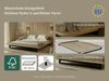 OTTO home Futonbett Kobe, Massivholzbett aus Kiefer im Industrial Design, 200 KG belastbar (B/T/H:165/225/18,1 cm), stabiles Kufengestell, rundum Ablagefläche, FSC, Made in Europe Bild 3