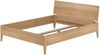 Metallfreies Doppelbett aus Buchenholz konische Füße 160x200 mit wählbaren Zubehör V-60.94-16Rollrost inkl. Bild 2