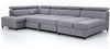 AX LIVING U Sofa mit Schlaffunktion Olettio 342 cm Grau L Bild 5