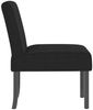 vidaXL Polsterstuhl Schwarz Samt 352454 Bild 4