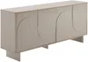 Vente-unique - DELORINA Sideboard Holz, Platte Beige - B 40 cm x H 80,5 cm x L 180 cm Bild 3