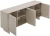 Vente-unique - DELORINA Sideboard Holz, Platte Beige - B 40 cm x H 80,5 cm x L 180 cm Bild 4