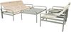 Gartencouchtisch Sling aus Aluminium, modern, Nordic Green, pflegeleicht und wetterfest Bild 5