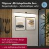 LED Spiegelleuchte Sava IP44 3000K 850lm 230V 13,5W Schwarz matt Bild 5
