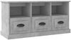 vidaXL TV-Schrank Betongrau 100x35x50 cm Holzwerkstoff 816292 Bild 2