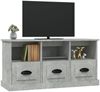 vidaXL TV-Schrank Betongrau 100x35x50 cm Holzwerkstoff 816292 Bild 4
