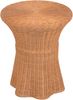 Beistelltisch "Babett" aus Rattan, handgeflochten, honigfarben Bild 2