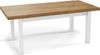 WFL GROUP Esstisch Avena ausziehbar rechteckig modern mit weißen Holzbeinen (MADE IN EU, 5 Gr. – 120/140/160/170/200 cm ausziehbar auf 160/180/210/250/300 cm), platzsparender Tisch in Holzoptik für Küche, Esszimmer oder Wohnzimmer Bild 3