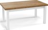WFL GROUP Esstisch Avena ausziehbar rechteckig modern mit weißen Holzbeinen (MADE IN EU, 5 Gr. – 120/140/160/170/200 cm ausziehbar auf 160/180/210/250/300 cm), platzsparender Tisch in Holzoptik für Küche, Esszimmer oder Wohnzimmer Bild 4