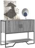 vidaXL Konsolentisch Grau Sonoma 100x35x74,5 cm Holzwerkstoff 848537 Bild 3