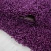 Hochflor Teppich Lux rechteckig - 200x290 cm - Lila Bild 5