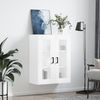 vidaXL Wandschrank Weiß 69,5x34x90 cm 828476 Bild 3