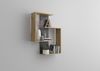 Wandregal >KRETA< in Artisan Eiche Dekor-Matera - 65x84,9x19,7cm (BxHxT) Bild 3
