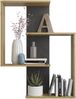 Wandregal >KRETA< in Artisan Eiche Dekor-Matera - 65x84,9x19,7cm (BxHxT) Bild 2