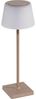 Century LED Tischlampe MARGO tortora 4W 3000K Dimm. IP54 Bild 1