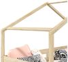 IDIMEX Kinderbett ENA, Hausbett Montessori 90 x 200 Bett Rausfallschutz Kiefer Schubladen Kin Bild 4