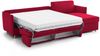 Dmora Schlafsofa mit Halbinsel Sumirago, Wandelbares Ecksofa für das Wohnzimmer, gepolstert, abnehmbar, 100 % Made in Italy-Qualität, 260x160 h90 cm, Rot Bild 4