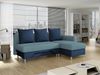 Ecksofa Tom, Seite: Rechts, Farbe: Suedine 9 + Suedine 390 + Suedine 9 Bild 2