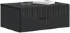vidaXL Wandmontierter Nachttisch 2 pcs Schwarz 49 x 34,5 x 20 cm 898958 Bild 2