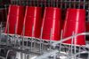 TRESKO Partybecher, 250 Stück, ohne Bälle, Polypropylen rot, 473 ml Bild 5