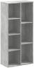 vidaXL Bücherregal Betongrau 50x25x105 cm Holzwerkstoff 852792 Bild 2