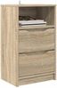 vidaXL Nachttische 2 pcs Sonoma-Eiche 40 x 30 x 467 cm Holzwerkstoff 888912 Bild 3