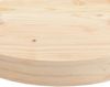 vidaXL Tischplatte Rund Ø30x3 cm Massivholz Kiefer 833655 Bild 5