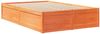 vidaXL Massivholzbett ohne Matratze Wachsbraun 120x190 cm Kiefernholz 3282389 Bild 3