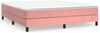 Boxspringbett Rosa 180x200 cm Samt [3120789] Bild 2