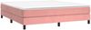 Boxspringbett Rosa 180x200 cm Samt [3120789] Bild 3
