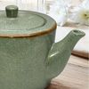 Mirabeau Geschirr-Set Teekanne Biarré türkis/braun, Steinzeug Bild 2
