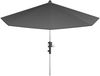 Knirps Kurbelschirm / Mittelmastschirm "Phönix 315", dark grey, Ø 315 cm Bild 2