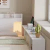 Stauraumbett, 140x200 cm, Lattenrost, Schubladen, Regal, LED-Beleuchtung, Mehrfachsteckdose, Doppelbett, Holzbett, Jugendbett, Kiefer Bild 5
