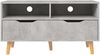 vidaXL TV-Schrank Betongrau 90x40x48,5 cm Holzwerkstoff 326781 Bild 5
