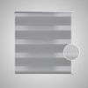 vidaXL Zebra-Rollo 40,9 x 100 cm, Stoffbreite 36,7 cm, grau 240183 Bild 3