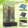COSTWAY Blumenkasten, mit Rankgitter, Pflanzkasten, Hochbeet, 80x40x120cm Bild 3
