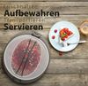 Hausfelder Kuchentransportbox Tortentransportbox rund, Tortenbehälter mit Haube (Tortenglocke), (Set, 1-tlg, 1 Box), mit Klick-Verschlüssen, spülmaschinenfest, BPA-frei Bild 3