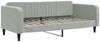 vidaXL Tagesbett Ausziehbar mit Schubladen Hellgrau 100x200 cm Samt 3197142 Bild 4