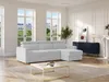 Vente-unique - VIZIR Sofa Stoff Grau - B 223 cm94 cm x H 110 cm95 cm x L 282 cm Bild 2