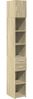 vidaXL Hochschrank Schmal Sonoma-Eiche 30x42,5x225 cm Holzwerkstoff 3281268 Bild 2