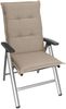 Gardissimo 6x PREMIUM Hochlehner Gartenstuhl Auflagen 120x50x8cm natur Bild 2
