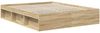 vidaXL Bettrahmen Sonoma 160 x 200 cm Massives Kiefernholz 3411393 Bild 5