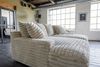 KAWOLA Big Sofa CADY Megacord cremeweiß 73 x 168 x 248 cm Bild 5