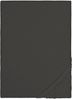 biberna Feinbiber-Spannbetttuch 0002744, titanium, 1x 140x200 cm - 160x200 cm Bild 4