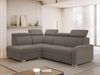 Ecksofa Apollo 2rRLXp mit Schlaffunktion und Bettkasten (Farbe: Crown 04, Seite: Links LXP+R+2R) Bild 2