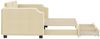 vidaXL Tagesbett Ausziehbar mit Schubladen Creme 90x200 cm Stoff 3197674 Bild 4