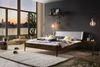 Hasena Lounge Pienza 180x210 Nussbaum, geölt - Fusshöhe 25 cm Massivholzbett Bild 2