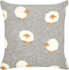 Kissen 2er Set Tiermuster EINADIA 45 x 45 cm Grau Bild 4